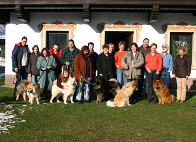 Teilnehmer am Züchterseminar